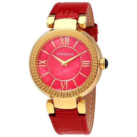 versace watch red face|versace watches.